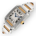Cartier Tank Francaise Steel Yellow Gold Watch W51006Q4 - 图片 5