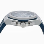 Hublot Classic Fusion Chronograph 541.NX.7170.LR 42MM Blue Dial With Leather Bracelet - 图片 4