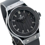 Hublot Classic Fusion Quartz 561.CM.1770.RX 38MM Black Dial With Rubber Bracelet - 图片 3