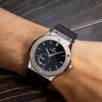 Hublot Classic Fusion Ultra-Thin 515.NX.1270.LR 45MM Black Dial With Leather Bracelet - 图片 2