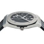 Hublot Classic Fusion Ultra-Thin 515.NX.1270.LR 45MM Black Dial With Leather Bracelet - 图片 4
