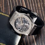 Hublot Classic Fusion Ultra-Thin 545.NX.0170.LR 42MM Transparent Dial With Leather Bracelet - 图片 3