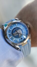 Omega Seamaster Aqua Terra 150M Co‑Axial Master Chronometer GMT Worldtimer 43mm – Summer Blue - 图片 6