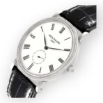 Patek Philippe Calatrava 5116 White Gold White Roman Dial Mens Watch - 图片 3