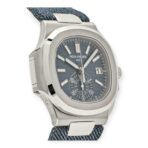 Patek Philippe Nautilus 5980 Denim Steel Mens Watch - 图片 4