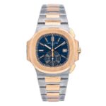 Patek Philippe Nautilus 5980/1AR 40MM Blue Dial With Two Tone Bracelet
