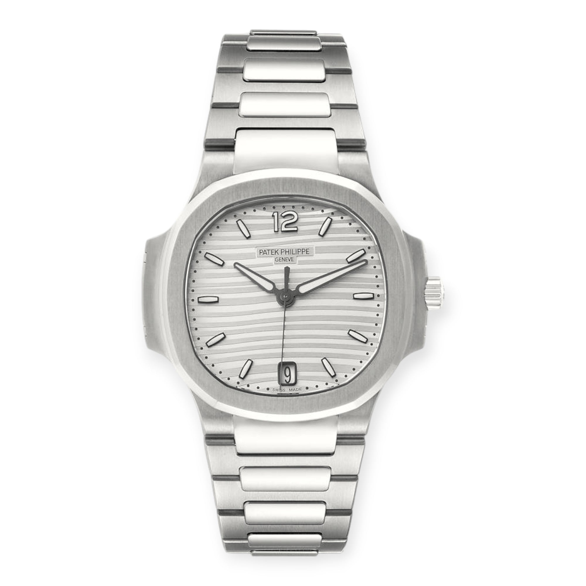 Pre-Owned-Patek-Philippe-Nautilus-Silver-Dial-Steel-Mens-Watch-7118-Unworn-JD-Watches-NY.jpg Patek Philippe Nautilus Silver Dial Steel Mens Watch 7118 - 图片 1