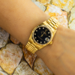 Rolex 18K Yellow Gold Datejust 68278 with President Bracelet - 图片 5