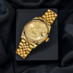 Rolex 18K Yellow Gold Sky-Dweller 336938 Jubilee Bracelet - 图片 5