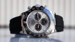 Rolex Cosmograph Daytona 116519LN-0006 – White Gold with Black Ceramic Bezel & Oysterflex Rubber Strap - 图片 3