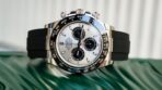 Rolex Cosmograph Daytona 116519LN-0006 – White Gold with Black Ceramic Bezel & Oysterflex Rubber Strap - 图片 4