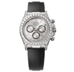 Rolex Cosmograph Daytona – 18k White Gold with Diamond Bezel Ref. 126539TBR-0002