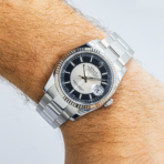 Rolex Datejust 116234 Black & Silver Dial Oyster Bracelet 36mm - 图片 6