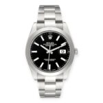 Rolex Datejust 126300 41MM Black Dial With Stainless Steel Oyster Bracelet