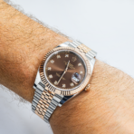 Rolex Datejust 126331 Chocolate Diamond Dial 41mm Two-Tone (2017 to 2020) - 图片 6