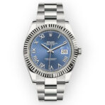 Rolex Datejust 126334 41mm Blue Roman Numerals Dial
