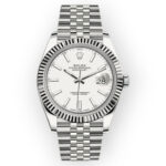 Rolex Datejust 126334 41mm White Index Dial With Jubilee