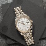 Rolex Datejust 126334 41mm White Mother Of Pearl Diamond Dial Jubilee - 图片 3