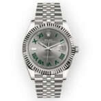 Rolex Datejust 126334 41mm Wimbledon Dial With Jubilee