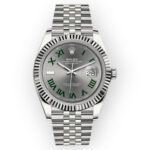 Rolex Datejust 126334 41mm Wimbledon Dial With Jubilee