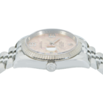 Rolex Datejust 36 116234 – Pink Floral Motif Arabic Dial, White Gold Fluted Bezel - 图片 3