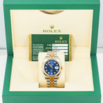 Rolex Datejust 36mm Steel & Rose Gold Fluted Bezel Ref. 116231 with Blue Diamond Dial and Jubilee Bracelet (Year: 2008- 2012) - 图片 5
