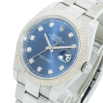 Rolex Datejust 41 126334 Blue Diamond Dial Oyster Bracelet - 图片 2