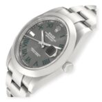Rolex Datejust 41 Grey Green Wimbledon Dial 126300 Steel Mens Watch - 图片 2