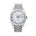 Rolex Datejust 41 – Stainless Steel with White Stick Dial and Jubilee Bracelet Ref. 126300