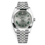 Rolex Datejust 41 – Stainless Steel with Wimbledon Dial and Jubilee Bracelet Ref. 126300