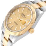 Rolex Datejust 41 Steel Yellow Gold 126333 Champagne Dial Mens Watch - 图片 5