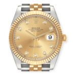 Rolex Datejust 41 Steel Yellow Gold 126333 Diamond Dial Mens Watch - 图片 2