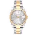 Rolex Datejust 41 Steel Yellow Gold 126333 Silver Dial Mens Watch