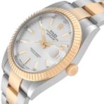 Rolex Datejust 41 Steel Yellow Gold 126333 Silver Dial Mens Watch - 图片 3
