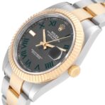 Rolex Datejust 41 Steel Yellow Gold 126333 Wimbledon Dial Mens Watch - 图片 3