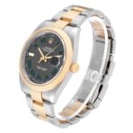 Rolex Datejust 41 Steel Yellow Gold 126333 Wimbledon Dial Mens Watch - 图片 4