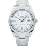 Rolex Datejust II 116300 White Dial 41mm Stainless Steel
