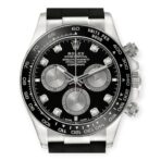 Rolex Daytona Oysterflex White Gold Black Diamond Dial 126519LN - 图片 2