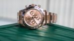 Rolex Daytona Rose Gold with Pink Champagne Dial with Diamond Baguette Hour Markers 116505 - 图片 5