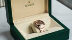 Rolex Daytona Rose Gold with Pink Champagne Dial with Diamond Baguette Hour Markers 116505 - 图片 6