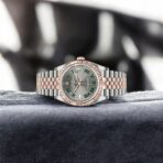 Rolex Everose Rolesor Datejust 36 Watch 126231 Wimbledon Dial Jubilee Bracelet - 图片 2