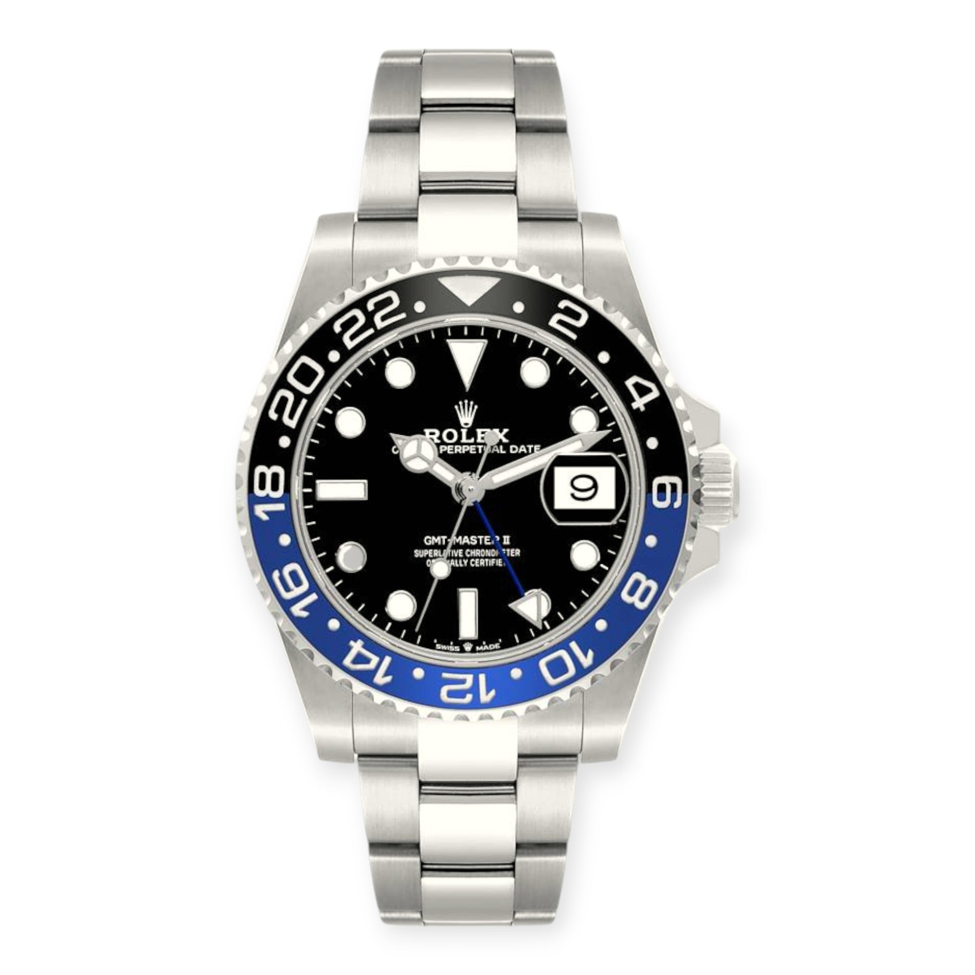 Pre-Owned-Rolex-GMT-Master-II-Batman-126710-Bezel-Steel-Mens-Watch-JD-Watches-NY.jpg Rolex GMT Master II Batman 126710 Bezel Steel Mens Watch - 图片 1
