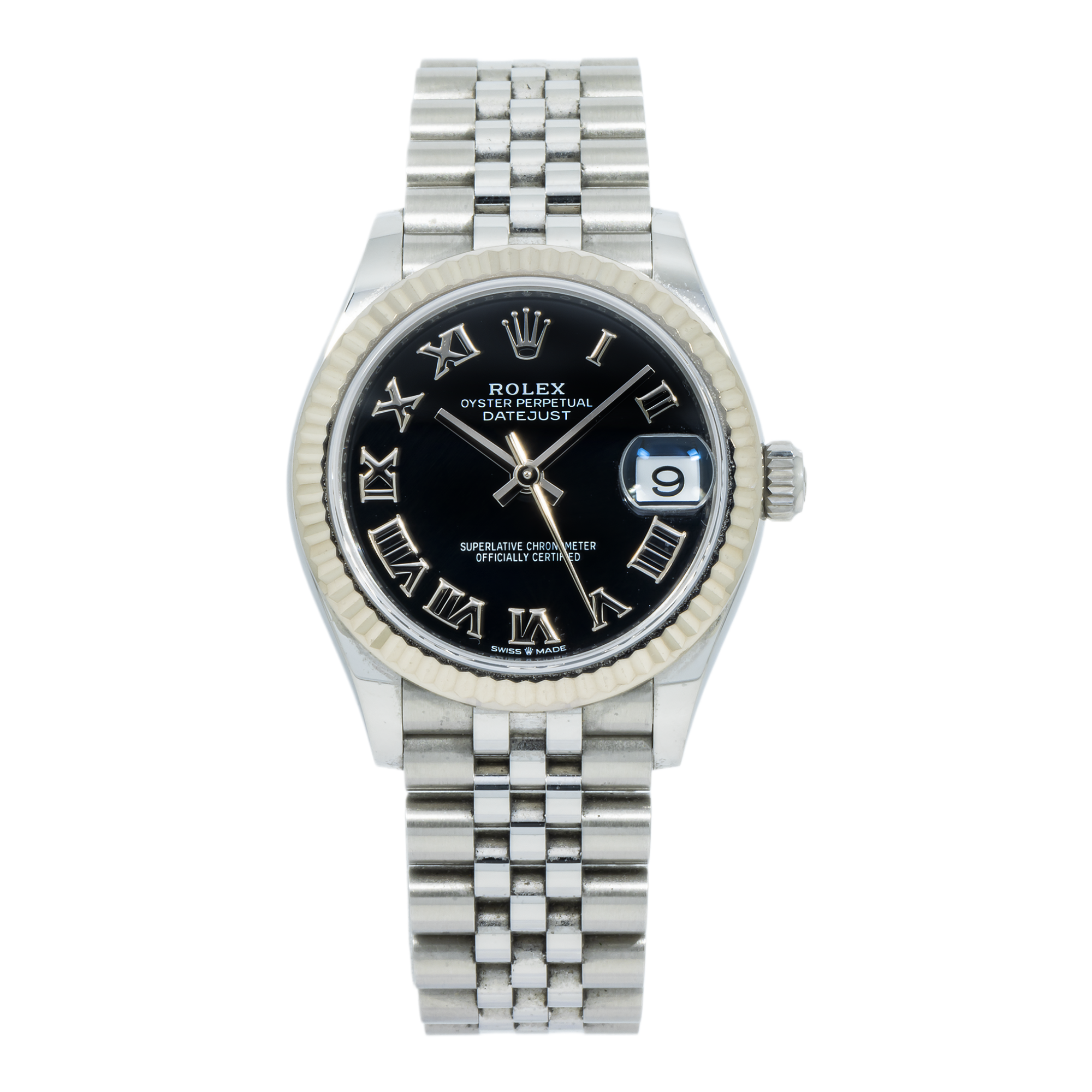Pre-Owned-Rolex-Ladies-Datejust-31mm-278274-with-Fluted-Bezel-and-Stainless-Steel-Jubilee-Bracleet-JD-Watches-NY.png Rolex Ladies Datejust 31mm 278274 with Fluted Bezel and Stainless Steel Jubilee Bracleet - 图片 1