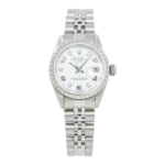 Rolex Lady-Datejust 26mm – Ref. 6916 White Arabic Dial | Stainless Steel & 14k Yellow Gold