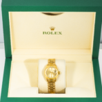 Rolex Lady-Datejust 6917 – Champagne Roman Dial – 18k Yellow Gold President Bracelet – 26mm - 图片 6