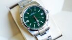 Rolex Oyster Perpetual 124300-0005 – Green Dial with Smooth Bezel and Stainless Steel Oyster Bracelet - 图片 6