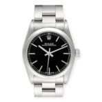Rolex Oyster Perpetual 31 Midsize Black Dial Steel Ladies Watch - 图片 2