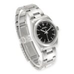 Rolex Oyster Perpetual 31 Midsize Black Dial Steel Ladies Watch - 图片 3