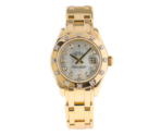 Rolex Pearlmaster 29 – 80318, 18k Yellow Gold Case with Diamond Dial, Pearlmaster Bracelet