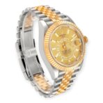 Rolex Sky Dweller 326933 Yellow Gold Steel Champagne Dial Mens Watch - 图片 4